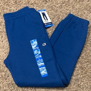 Champion Kids' Royal Blue Fleece Jogger Sweatpants
